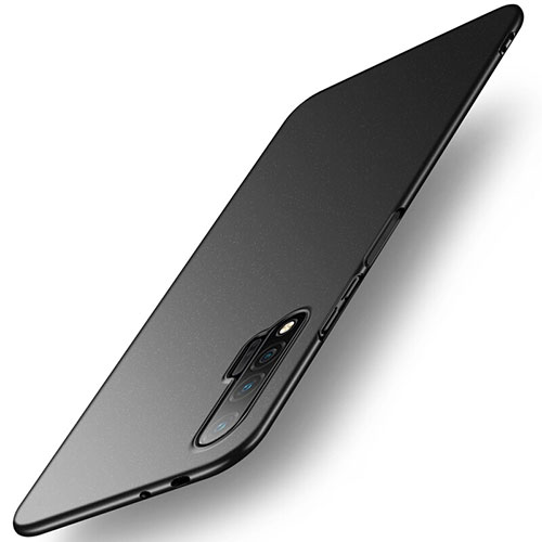 Hard Rigid Plastic Matte Finish Case Back Cover P03 for Huawei Nova 6 Black