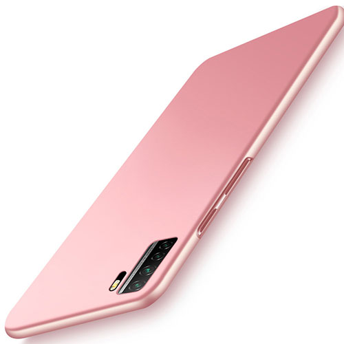 Hard Rigid Plastic Matte Finish Case Back Cover P03 for Huawei P40 Lite 5G Rose Gold