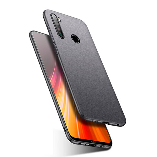 Hard Rigid Plastic Matte Finish Case Back Cover P03 for Xiaomi Redmi Note 8 (2021) Gray