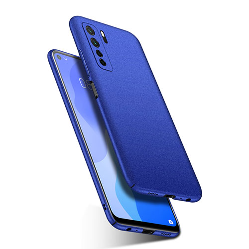 Hard Rigid Plastic Matte Finish Case Back Cover P04 for Huawei P40 Lite 5G Blue