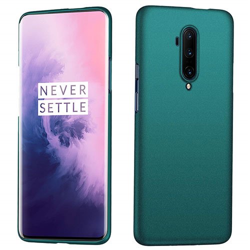 Hard Rigid Plastic Matte Finish Case Back Cover P04 for OnePlus 7T Pro Green