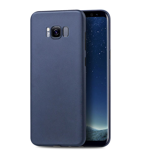 Hard Rigid Plastic Matte Finish Case Back Cover S01 for Samsung Galaxy S8 Blue