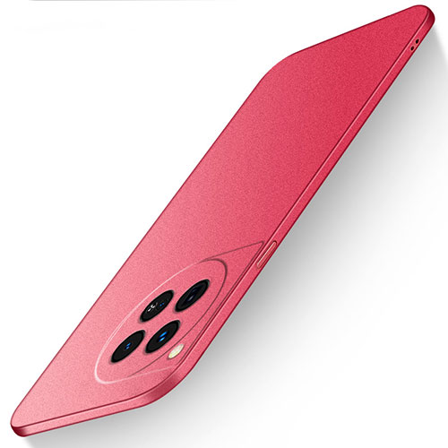 Hard Rigid Plastic Matte Finish Case Back Cover YK1 for OnePlus 12 5G Red