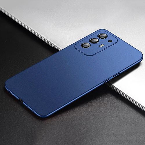 Hard Rigid Plastic Matte Finish Case Back Cover YK1 for Oppo A95 5G Blue