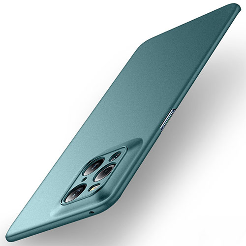 Hard Rigid Plastic Matte Finish Case Back Cover YK1 for Oppo Find X3 5G Green