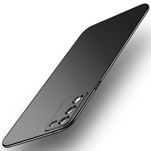 Hard Rigid Plastic Matte Finish Case Back Cover YK1 for Oppo K9S 5G Black
