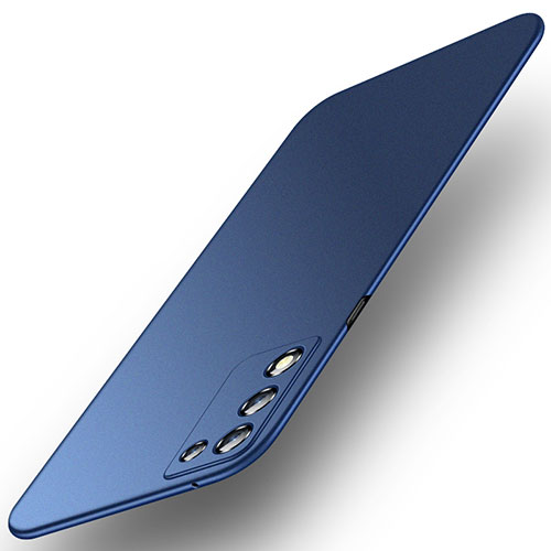 Hard Rigid Plastic Matte Finish Case Back Cover YK1 for Oppo K9S 5G Blue