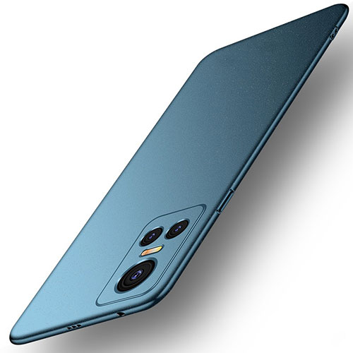 Hard Rigid Plastic Matte Finish Case Back Cover YK1 for Realme GT Neo3 5G Blue