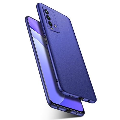 Hard Rigid Plastic Matte Finish Case Back Cover YK1 for Xiaomi Redmi 9 Power Blue