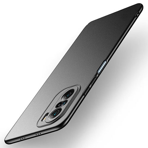 Hard Rigid Plastic Matte Finish Case Back Cover YK1 for Xiaomi Redmi K40 Pro+ Plus 5G Black