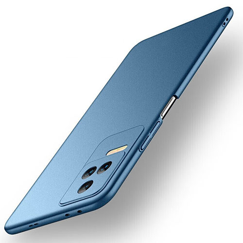 Hard Rigid Plastic Matte Finish Case Back Cover YK1 for Xiaomi Redmi K50 5G Blue