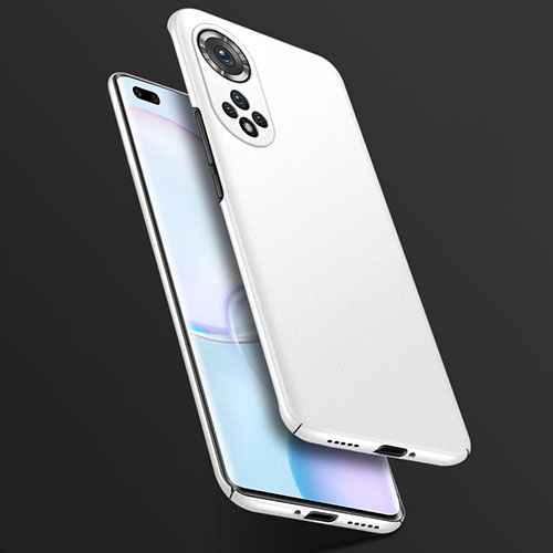 Hard Rigid Plastic Matte Finish Case Back Cover YK2 for Huawei Honor 50 Pro 5G White