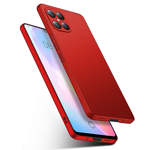 Hard Rigid Plastic Matte Finish Case Back Cover YK2 for Huawei Nova 8 SE 4G Red