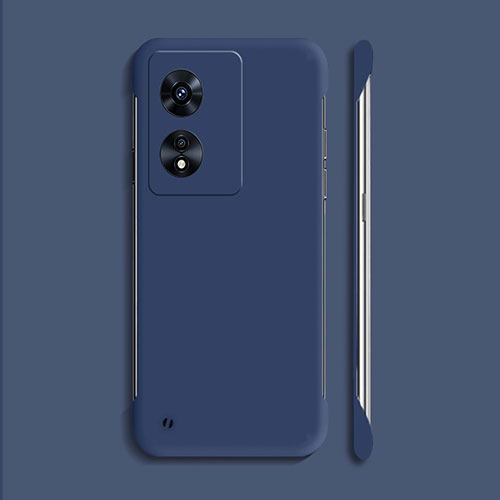 Hard Rigid Plastic Matte Finish Case Back Cover YK2 for Oppo A1 Pro 5G Blue