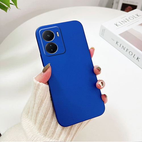 Hard Rigid Plastic Matte Finish Case Back Cover YK2 for Oppo A57 5G Blue