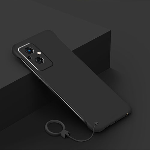 Hard Rigid Plastic Matte Finish Case Back Cover YK2 for Oppo Reno8 Lite 5G Black