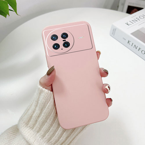 Hard Rigid Plastic Matte Finish Case Back Cover YK2 for Vivo X Note Pink