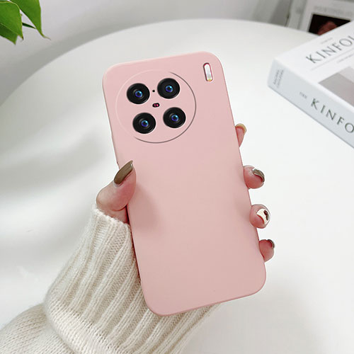 Hard Rigid Plastic Matte Finish Case Back Cover YK2 for Vivo X90 5G Pink