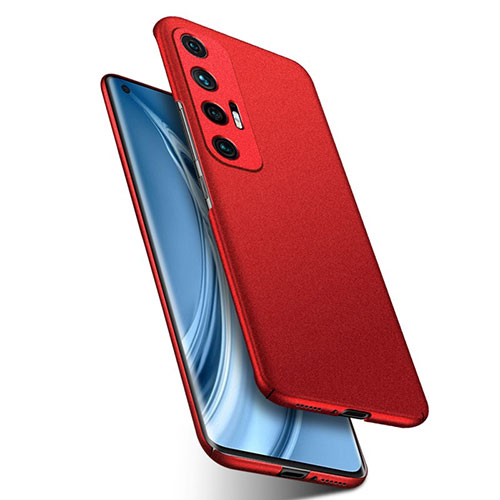 Hard Rigid Plastic Matte Finish Case Back Cover YK2 for Xiaomi Mi 10S 5G Red