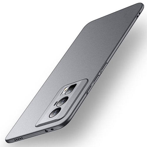 Hard Rigid Plastic Matte Finish Case Back Cover YK2 for Xiaomi Redmi K60 Pro 5G Gray