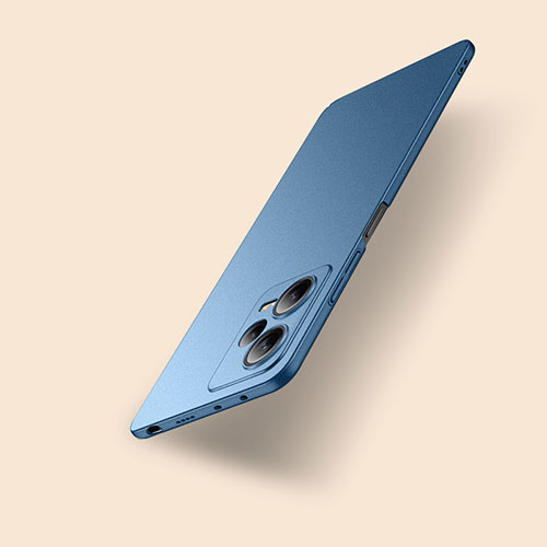 Hard Rigid Plastic Matte Finish Case Back Cover YK2 for Xiaomi Redmi Note 12 Explorer Blue