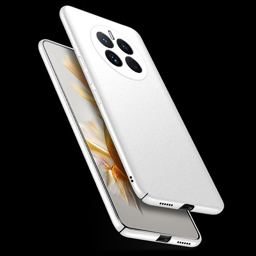 Hard Rigid Plastic Matte Finish Case Back Cover YK3 for Huawei Mate 50 White