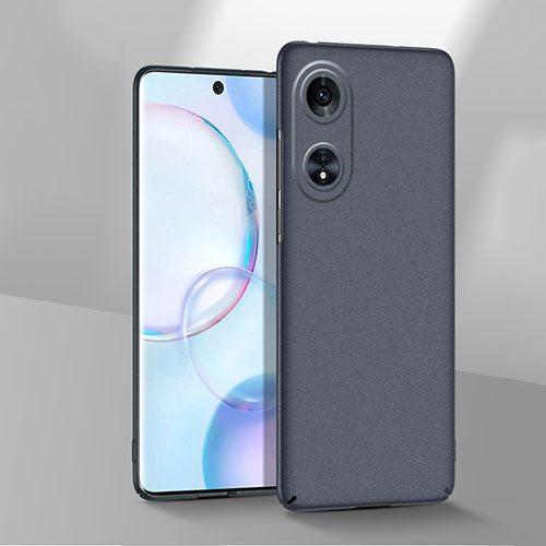 Hard Rigid Plastic Matte Finish Case Back Cover YK3 for Oppo A1x 5G Gray