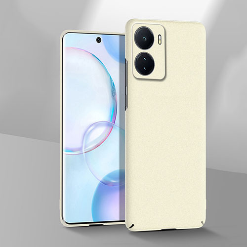 Hard Rigid Plastic Matte Finish Case Back Cover YK3 for Oppo A56S 5G White