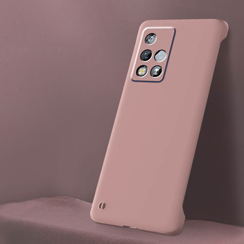 Hard Rigid Plastic Matte Finish Case Back Cover YK3 for Xiaomi Redmi Note 11S 5G Rose Gold