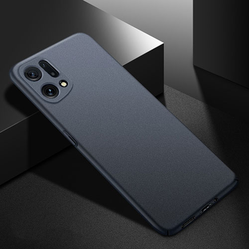 Hard Rigid Plastic Matte Finish Case Back Cover YK4 for Oppo Find X5 Pro 5G Gray