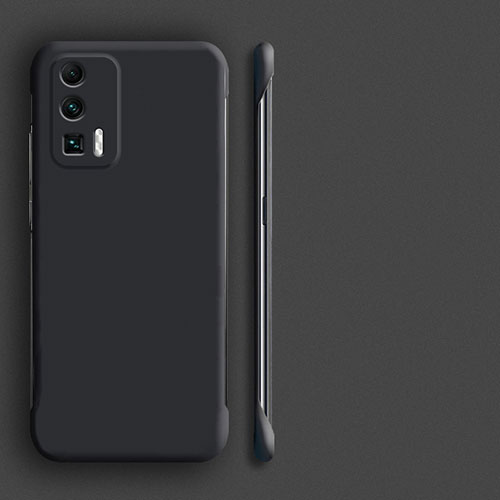 Hard Rigid Plastic Matte Finish Case Back Cover YK4 for Xiaomi Redmi K60 Pro 5G Black