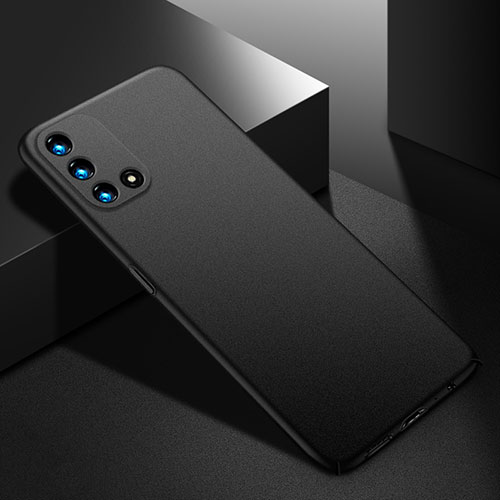 Hard Rigid Plastic Matte Finish Case Back Cover YK5 for Oppo K9 5G Black