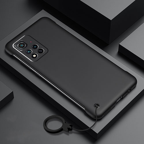 Hard Rigid Plastic Matte Finish Case Back Cover YK5 for Xiaomi Mi 11i 5G (2022) Black