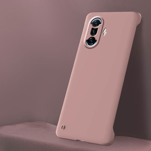 Hard Rigid Plastic Matte Finish Case Back Cover YK5 for Xiaomi Poco F3 GT 5G Pink