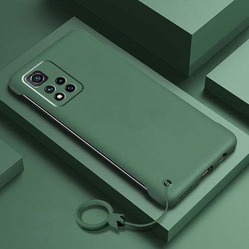 Hard Rigid Plastic Matte Finish Case Back Cover YK5 for Xiaomi Poco X4 NFC Green