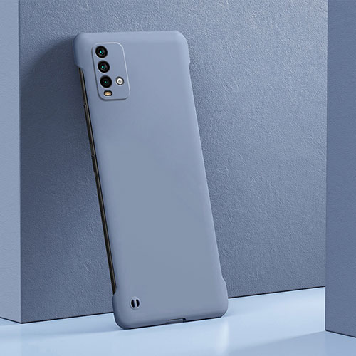 Hard Rigid Plastic Matte Finish Case Back Cover YK5 for Xiaomi Redmi 9 Power Lavender Gray