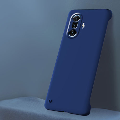 Hard Rigid Plastic Matte Finish Case Back Cover YK5 for Xiaomi Redmi K40 Gaming 5G Blue