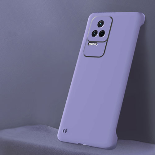 Hard Rigid Plastic Matte Finish Case Back Cover YK5 for Xiaomi Redmi K50 5G Clove Purple