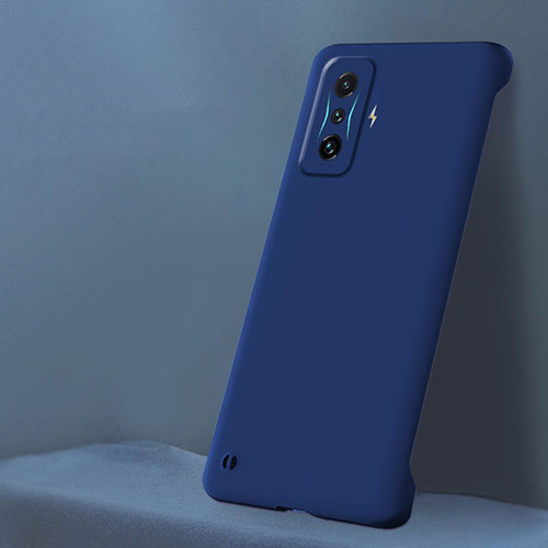 Hard Rigid Plastic Matte Finish Case Back Cover YK5 for Xiaomi Redmi K50 Gaming 5G Blue