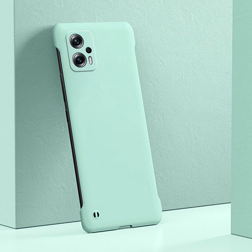 Hard Rigid Plastic Matte Finish Case Back Cover YK5 for Xiaomi Redmi K50i 5G Cyan