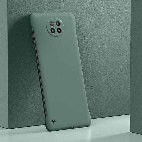 Hard Rigid Plastic Matte Finish Case Back Cover YK5 for Xiaomi Redmi Note 9T 5G Green