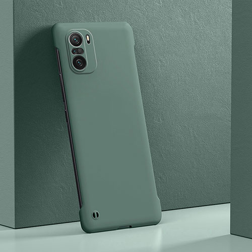 Hard Rigid Plastic Matte Finish Case Back Cover YK6 for Xiaomi Mi 11i 5G Green
