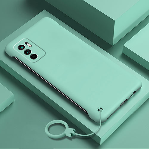 Hard Rigid Plastic Matte Finish Case Back Cover YK6 for Xiaomi Redmi Note 10T 5G Matcha Green