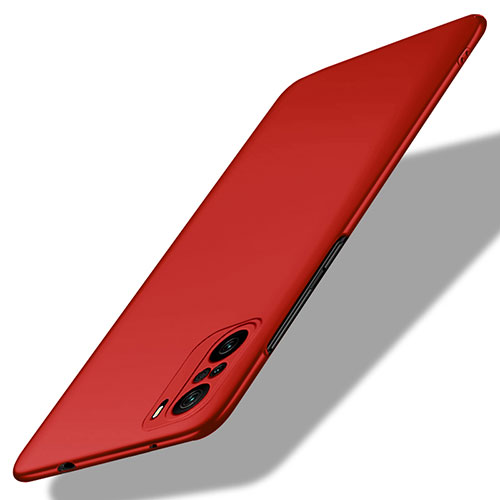 Hard Rigid Plastic Matte Finish Case Back Cover YK7 for Xiaomi Mi 11X Pro 5G Red