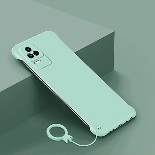 Hard Rigid Plastic Matte Finish Case Back Cover YK7 for Xiaomi Poco F4 5G Cyan