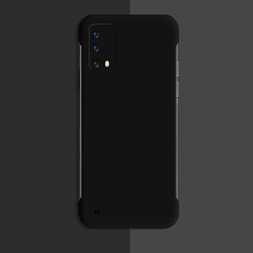 Hard Rigid Plastic Matte Finish Case Back Cover YK8 for Oppo K9 5G Black