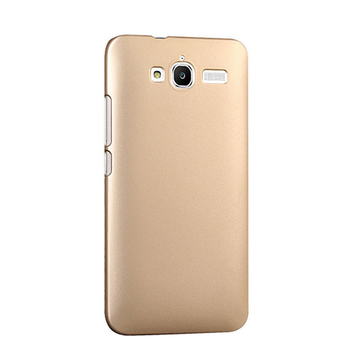 Hard Rigid Plastic Matte Finish Case for Huawei Ascend GX1 Gold