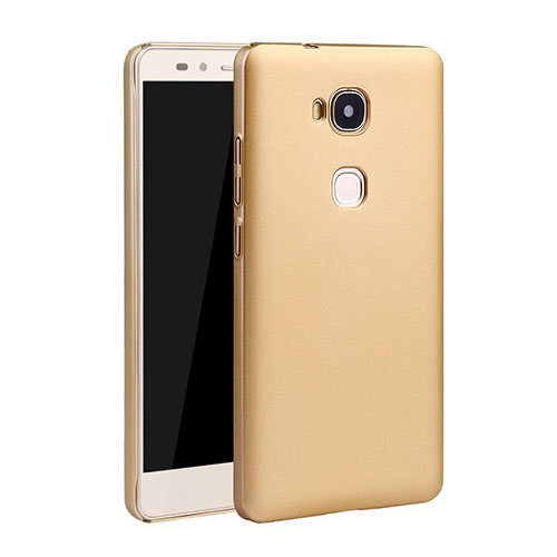 Hard Rigid Plastic Matte Finish Case for Huawei Honor Play 5X Gold