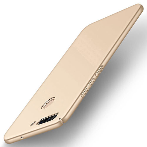 Hard Rigid Plastic Matte Finish Case for Huawei Nova 2 Plus Gold