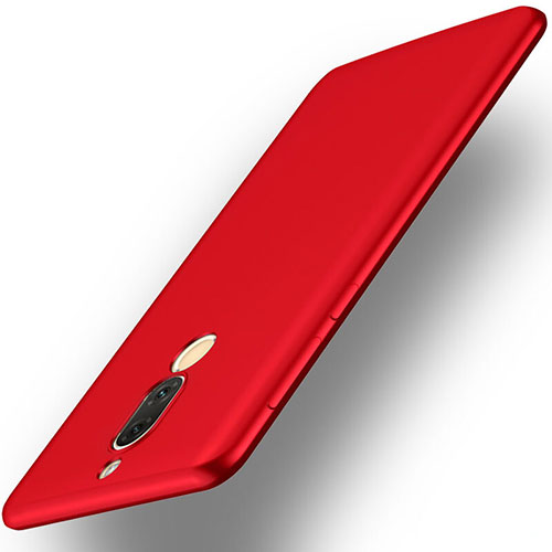 Hard Rigid Plastic Matte Finish Case for Huawei Nova 2i Red